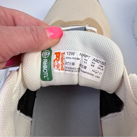 Timberland • Men's Setra Composite Toe Work Sneaker - Picture 8 of 14